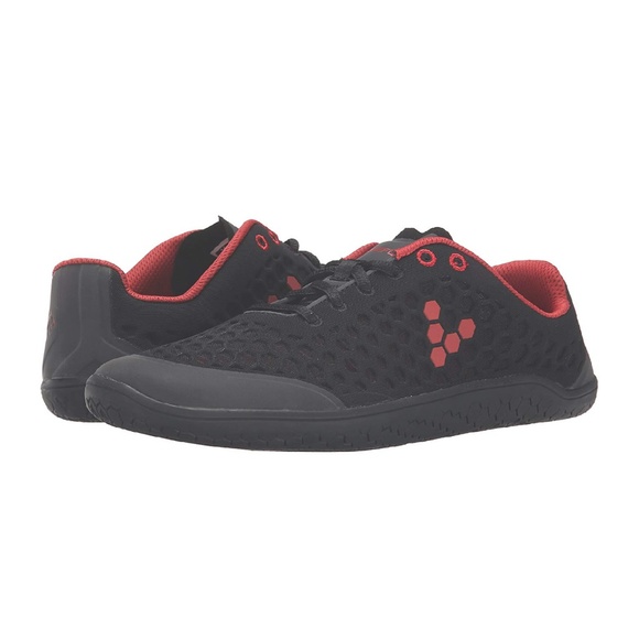 Vivo barefoot Other - 🆕 Vivo Barefoot Men's Stealth 2 Black Red Sneaker